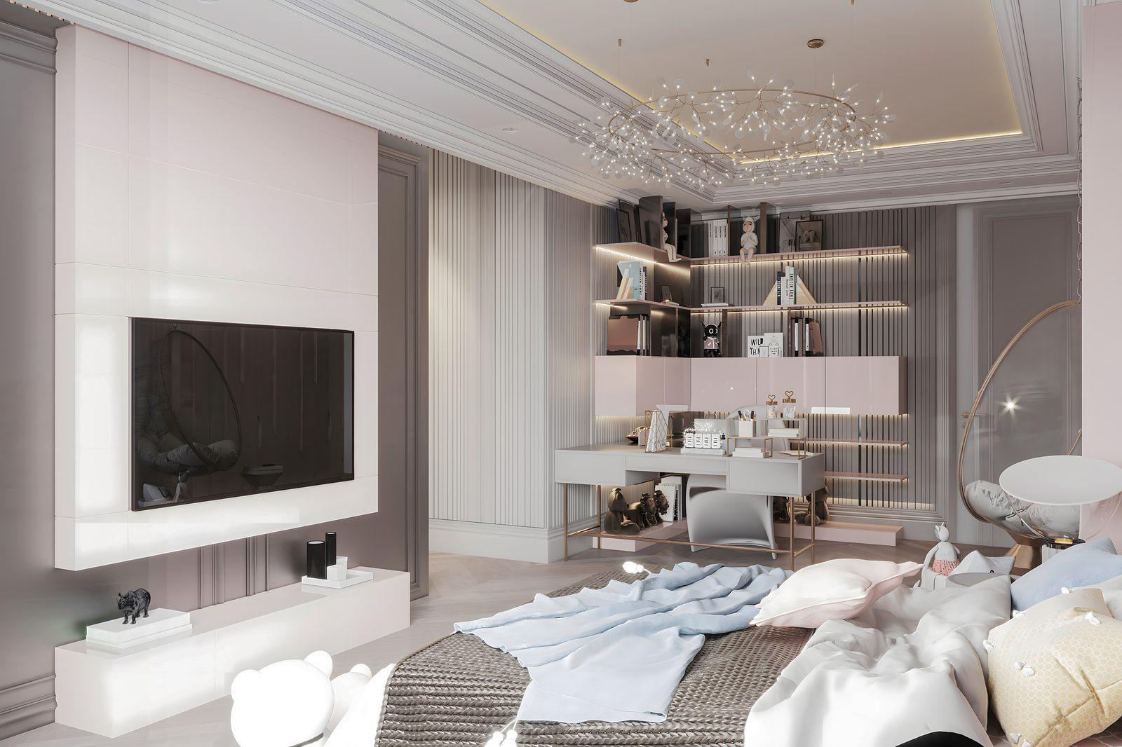 05 KIZ ÇOCUK ODASI VE GİYİNME ODASI
